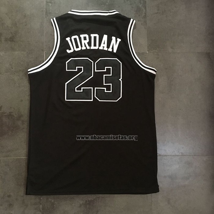 Camiseta AJ x PSG Michael Jordan NO 23 Negro
